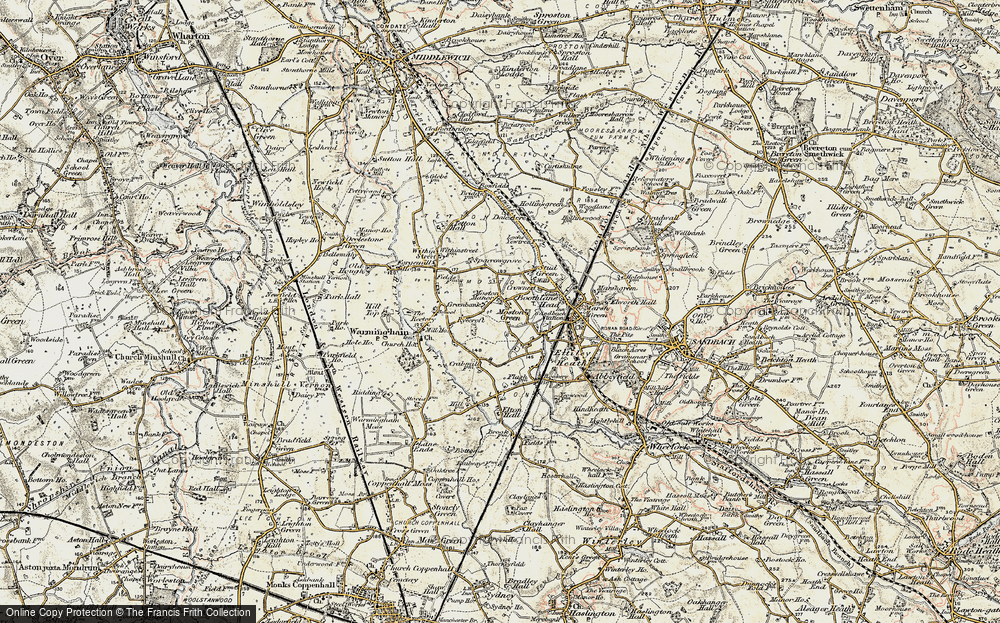 Old Map of Moston, 1902-1903 in 1902-1903