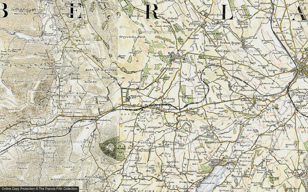 Old Map of Motherby, 1901-1904 in 1901-1904