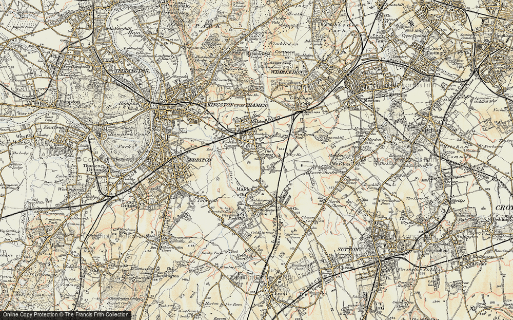 Motspur Park, 1897-1909