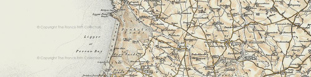 Old map of Mount in 1900