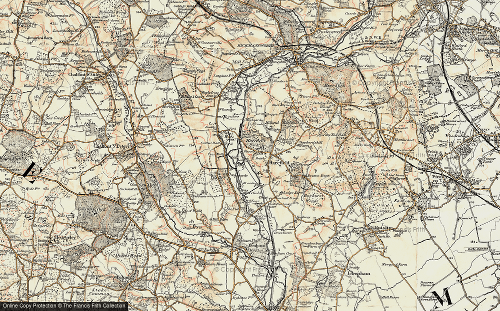 Old Map of Mount Pleasant, 1897-1898 in 1897-1898