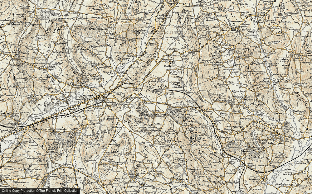 Old Map of Mount Pleasant, 1898-1900 in 1898-1900
