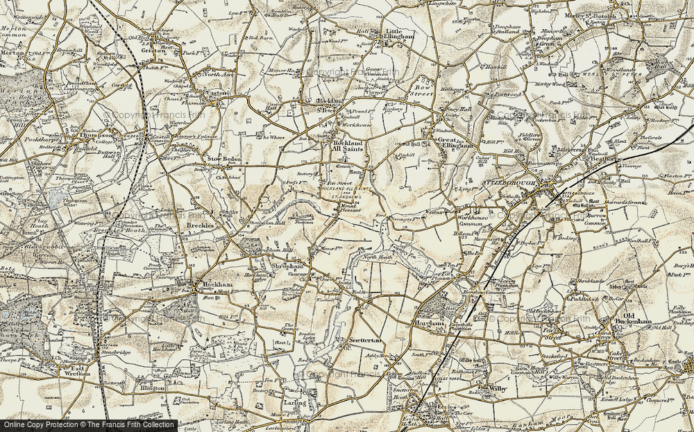 Old Map of Mount Pleasant, 1901-1902 in 1901-1902