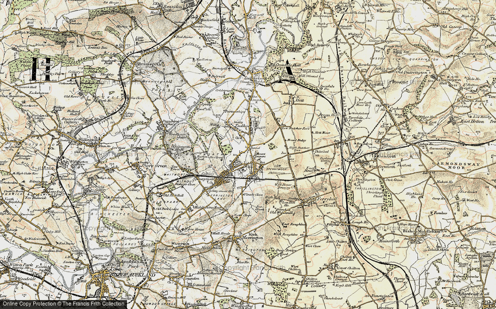 Old Map of Mount Pleasant, 1901-1904 in 1901-1904