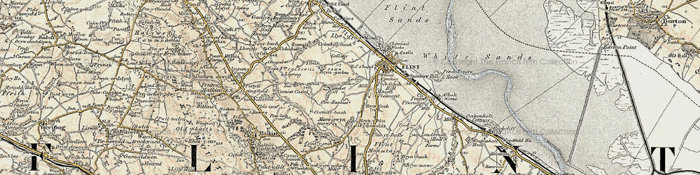 Old map of Mount Pleasant in 1902-1903