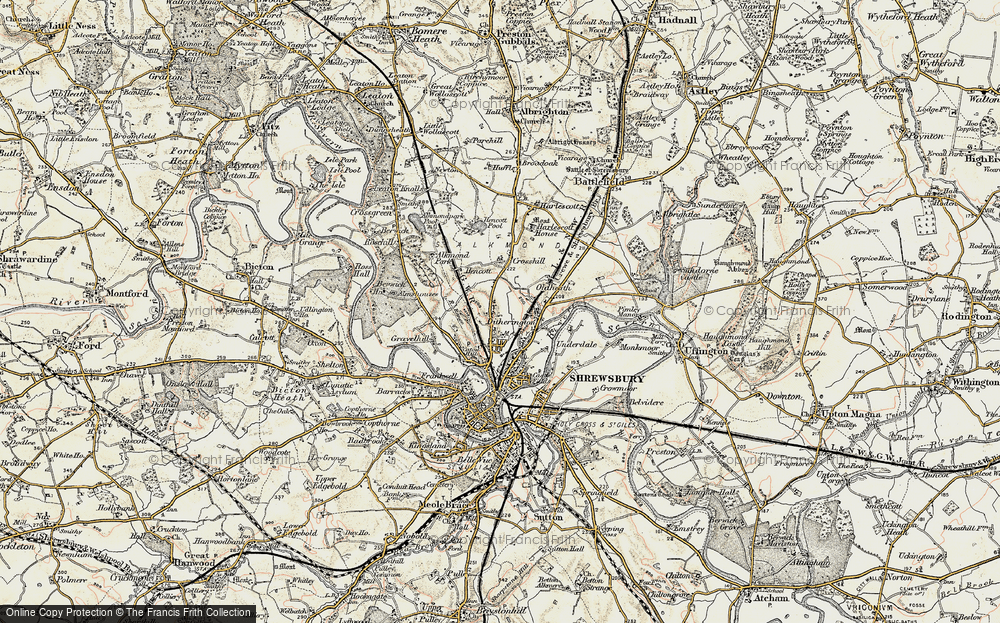 Old Map of Mount Pleasant, 1902 in 1902