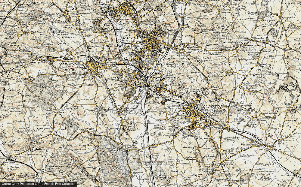 Old Map of Mount Pleasant, 1902 in 1902