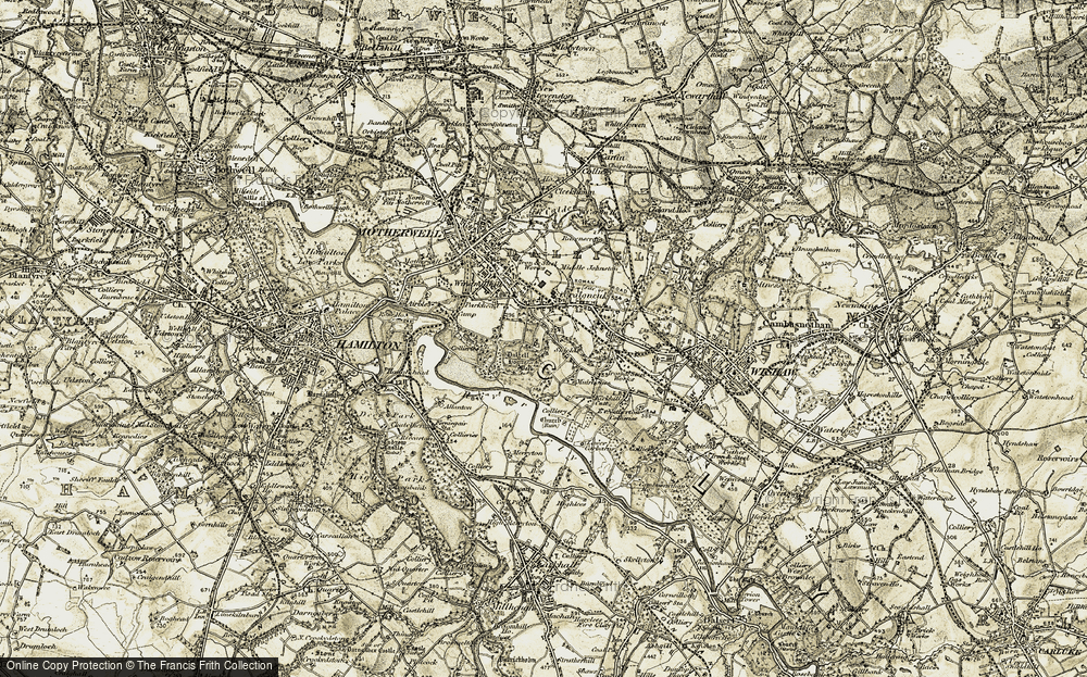 Old Map of Muirhouse, 1904-1905 in 1904-1905