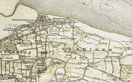 Old map of Muirhouses in 1904-1906
