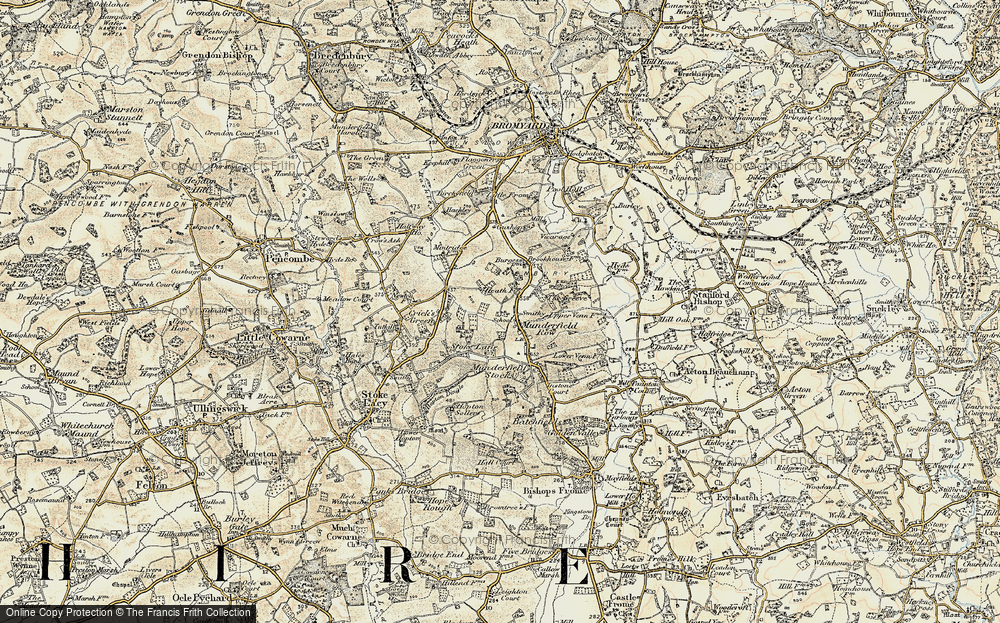 Munderfield Row, 1899-1901