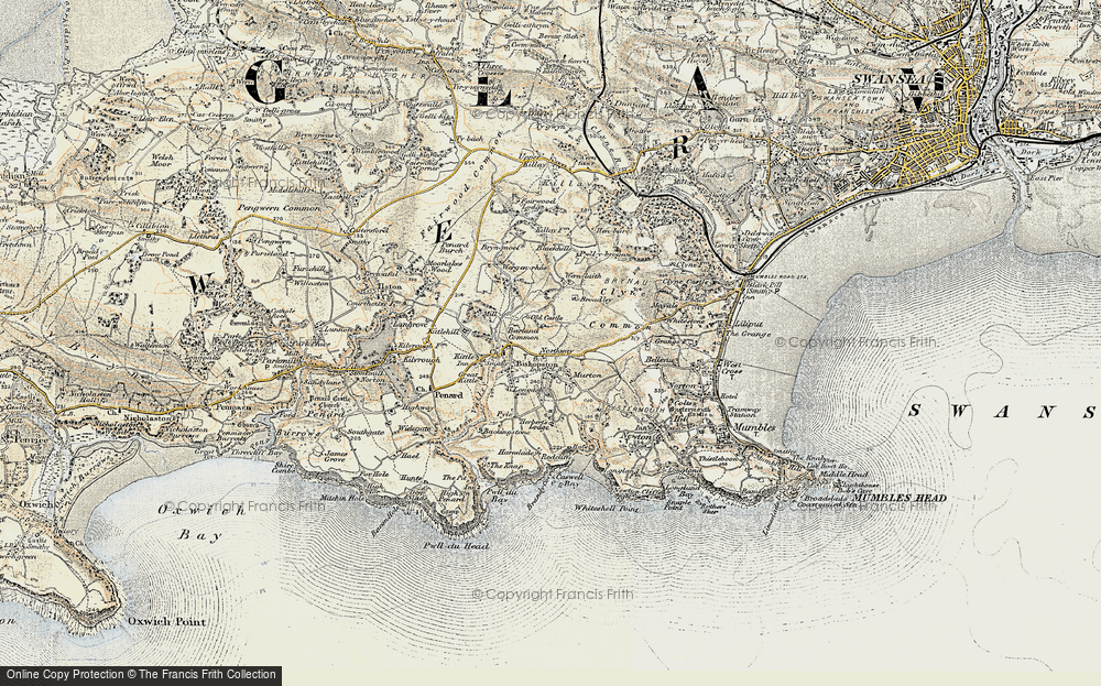 Old Map of Murton, 1900-1901 in 1900-1901