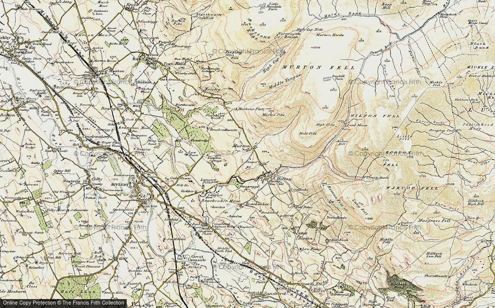 Old Map of Murton, 1903-1904 in 1903-1904