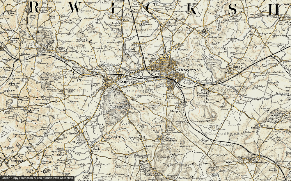 Old Map of Myton, 1899-1902 in 1899-1902