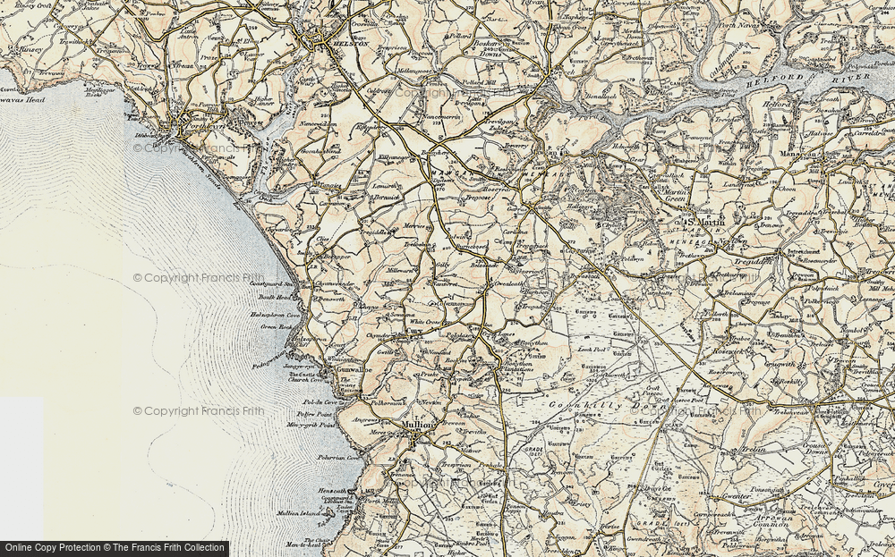 Old Map of Nantithet, 1900 in 1900