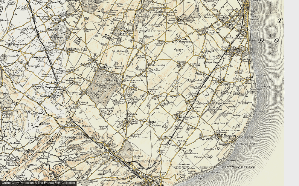 Old Map of Napchester, 1898-1899 in 1898-1899