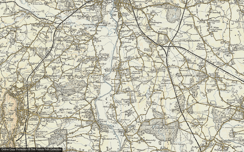 Old Map of Napleton, 1899-1901 in 1899-1901