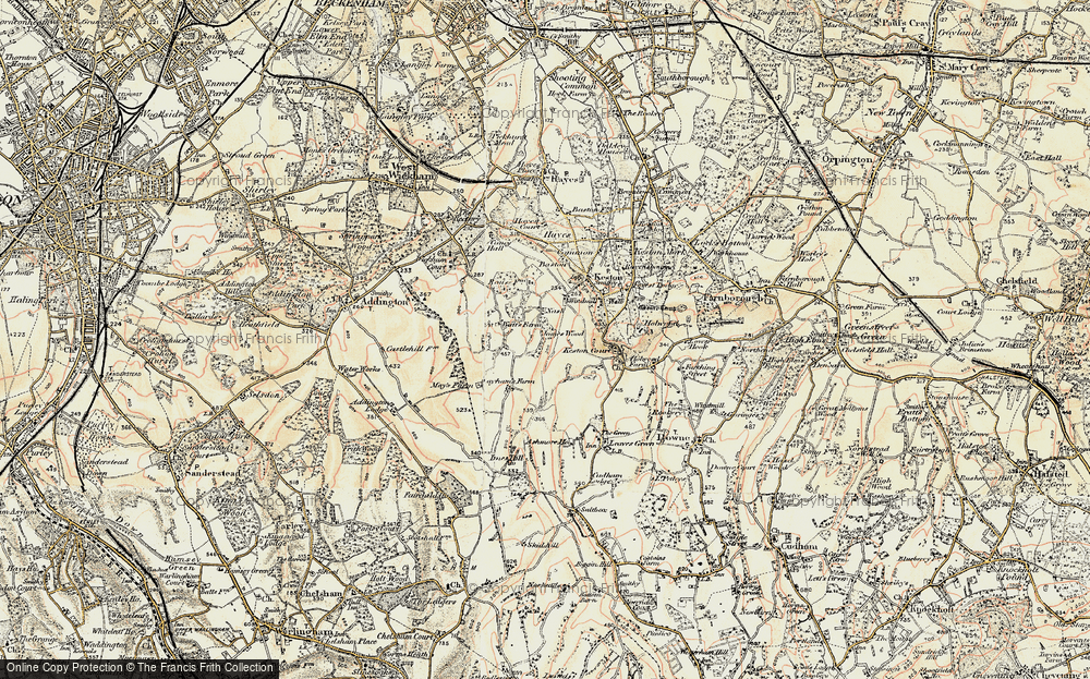 Old Map of Nash, 1897-1902 in 1897-1902