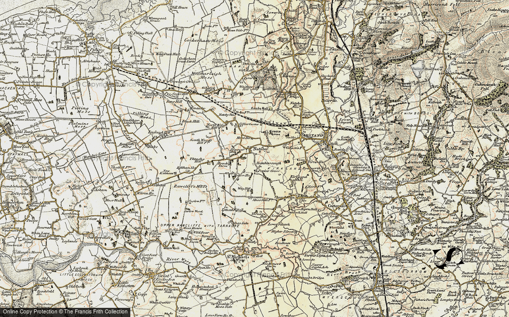 Old Map of Nateby, 1903-1904 in 1903-1904
