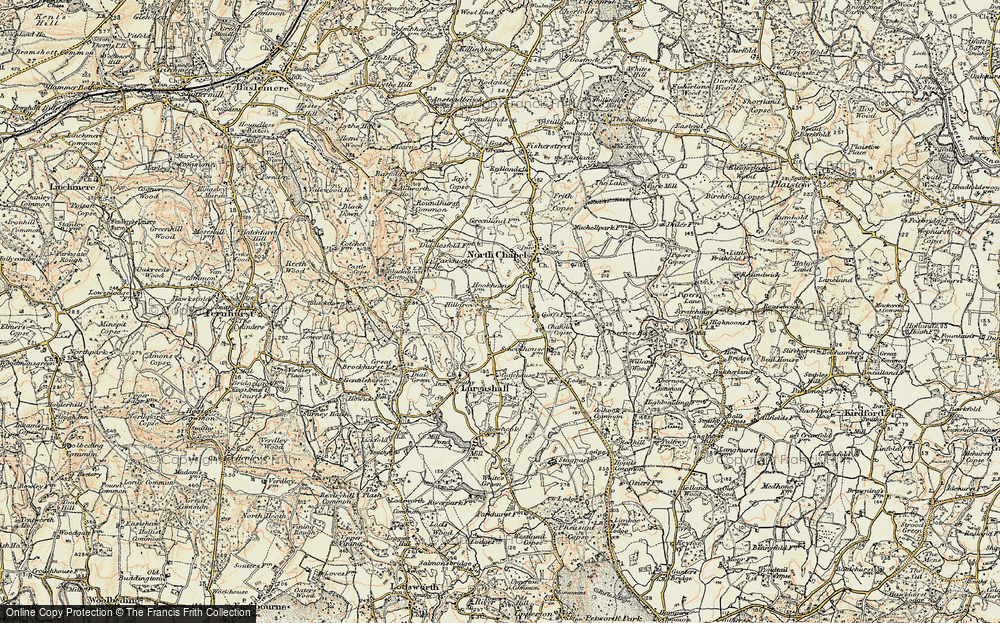 Old Map of Navant Hill, 1897-1900 in 1897-1900