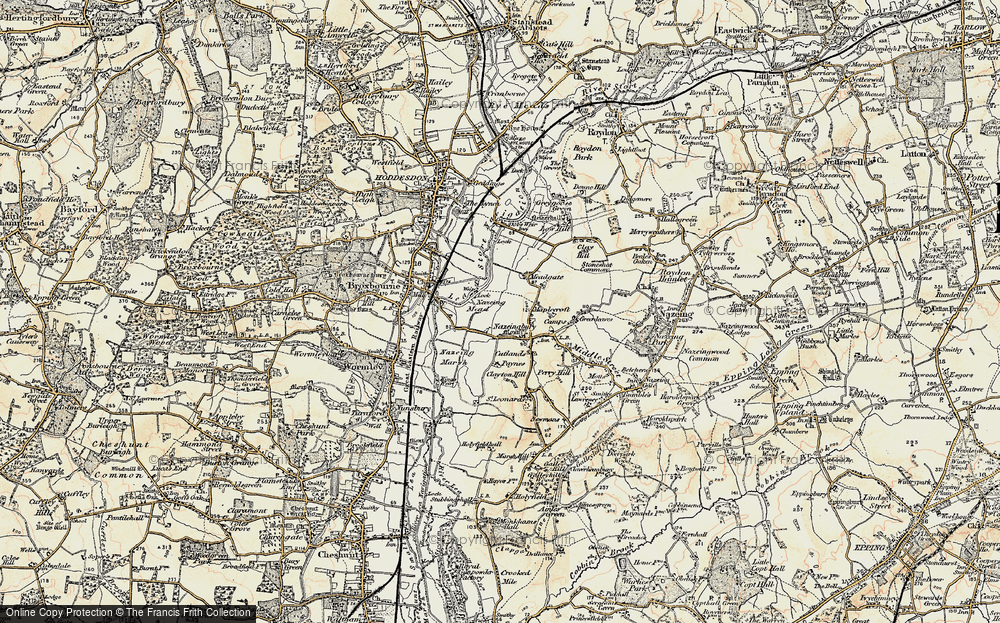 Nazeing Mead, 1898