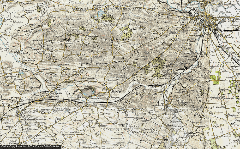 Old Map of Nealhouse, 1901-1904 in 1901-1904