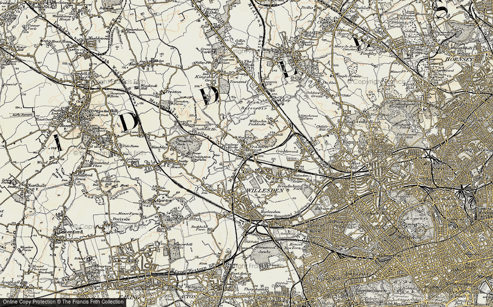 Neasden, 1897-1909