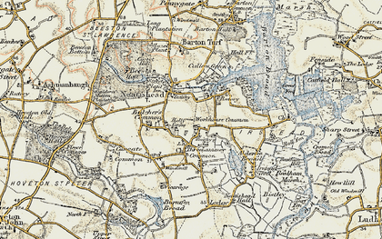 Old map of Neatishead in 1901-1902