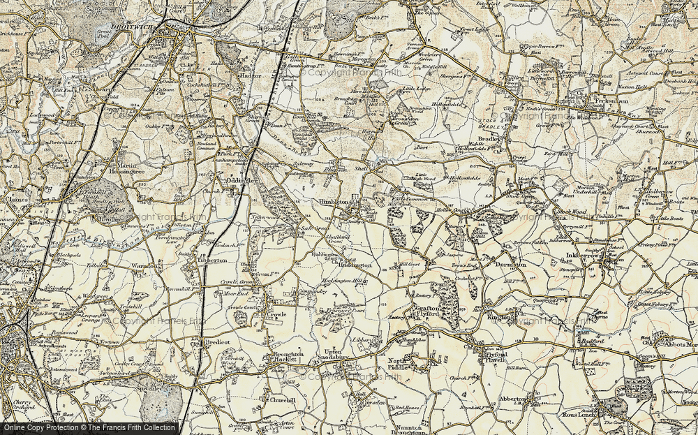 Old Map of Neight Hill, 1899-1902 in 1899-1902