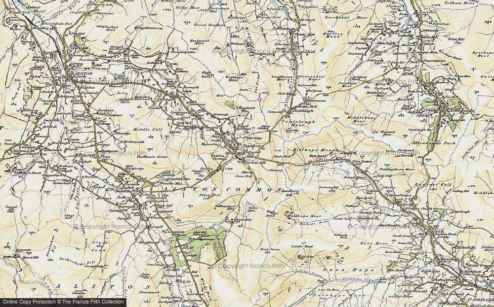 Old Map of Nenthead, 1901-1904 in 1901-1904