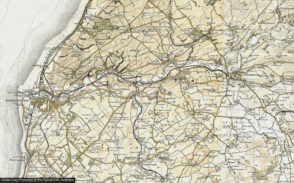 Old Map of Nepgill, 1901-1904 in 1901-1904