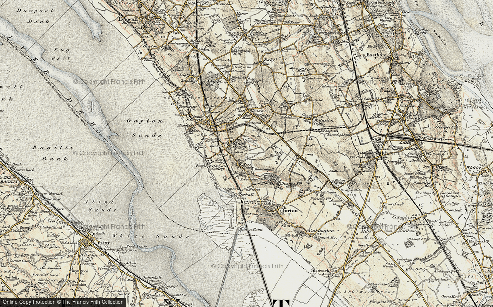 Old Map of Nessholt, 1902-1903 in 1902-1903