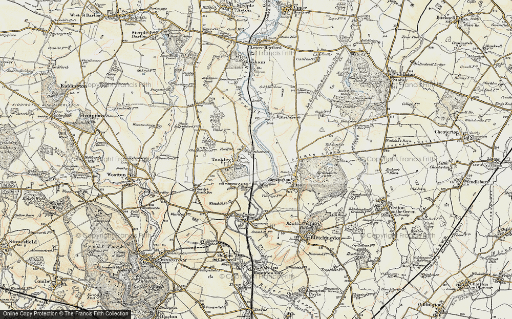 Old Map of Nethercott, 1898-1899 in 1898-1899