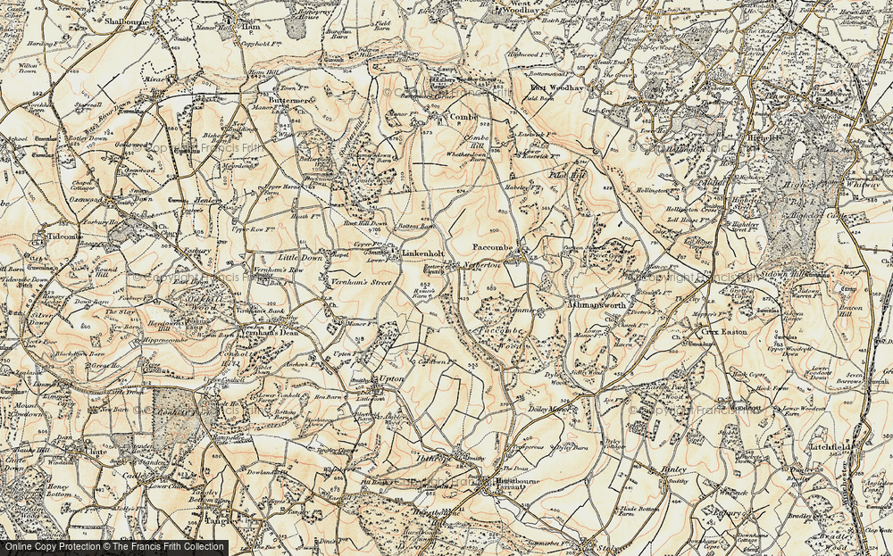 Old Map of Netherton, 1897-1900 in 1897-1900