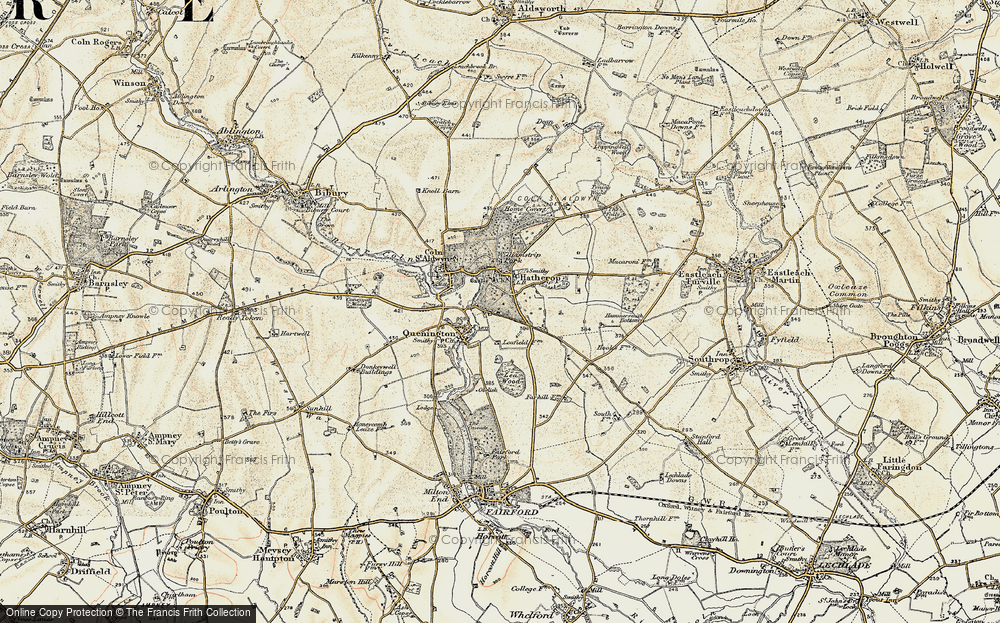 Old Map of Netherton, 1898-1899 in 1898-1899