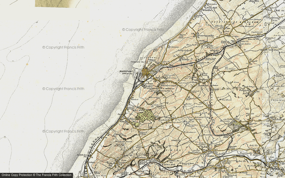 Old Map of Netherton, 1901-1905 in 1901-1905
