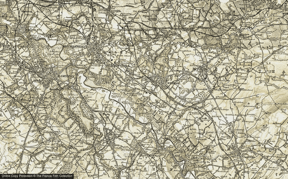 Old Map of Netherton, 1904-1905 in 1904-1905