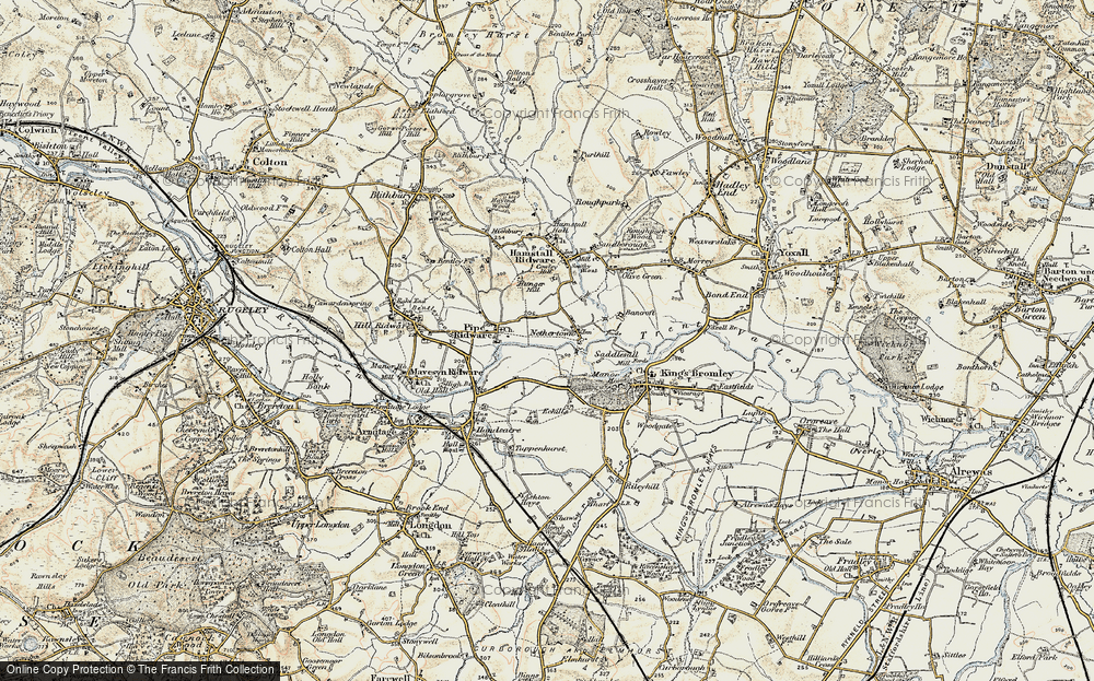 Old Map of Nethertown, 1902 in 1902
