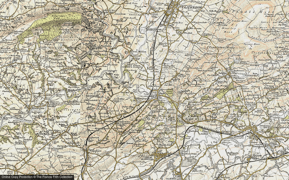 Old Map of Nethertown, 1903-1904 in 1903-1904