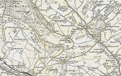Old map of Nettleden in 1898