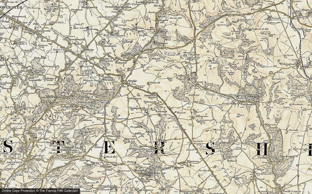 Old Map of Nettleton, 1898-1899 in 1898-1899