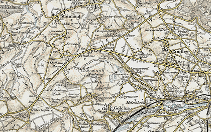 Old map of Nettleton Hill in 1903