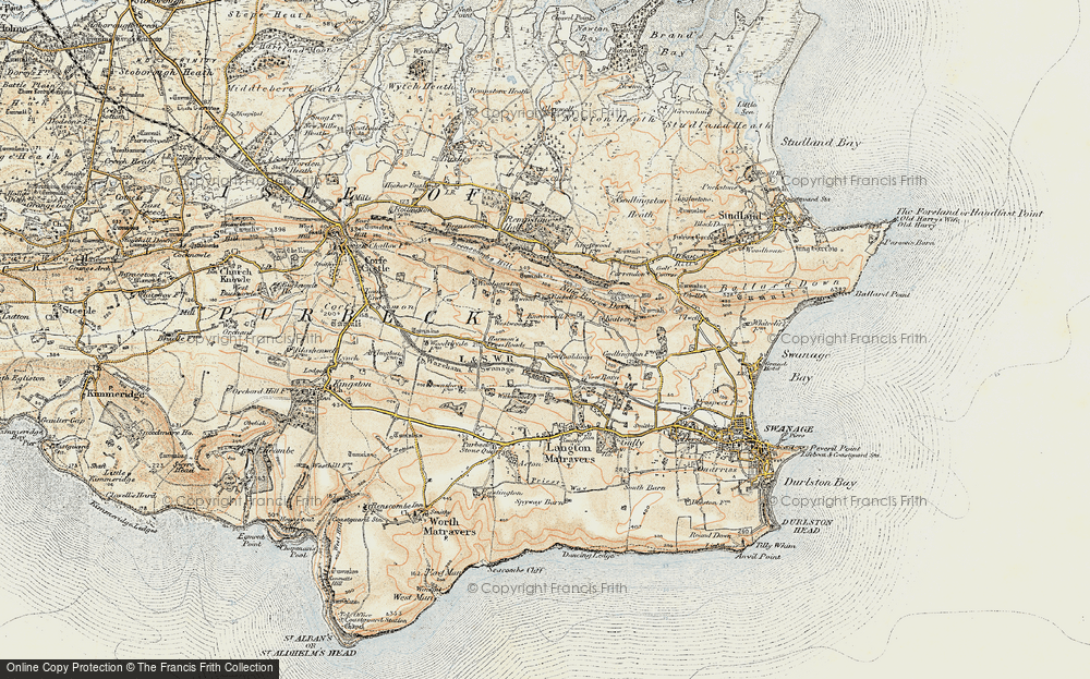 Old Map of New Buildings, 1899-1909 in 1899-1909