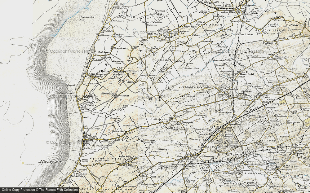 Old Map of New Cowper, 1901-1904 in 1901-1904