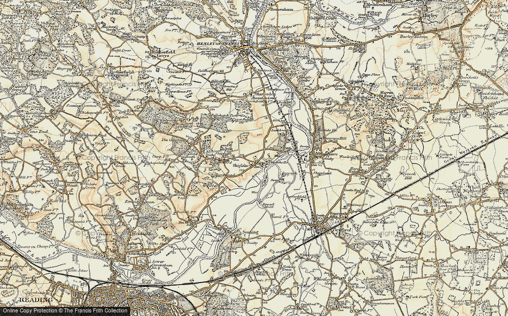 Old Map of New Cross, 1897-1909 in 1897-1909