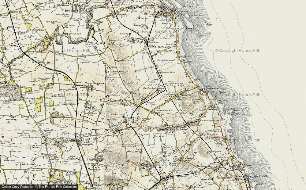 Old Map of New Hartley, 1901-1903 in 1901-1903
