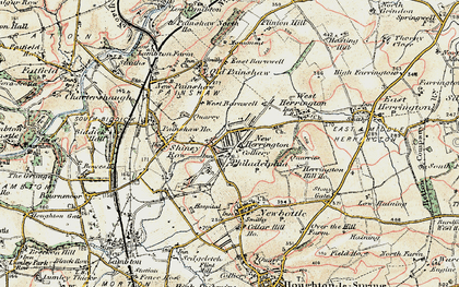 Old map of New Herrington in 1901-1904