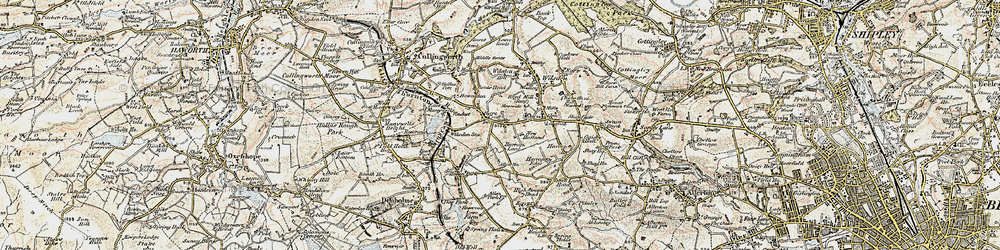 Old map of New Holland in 1903-1904