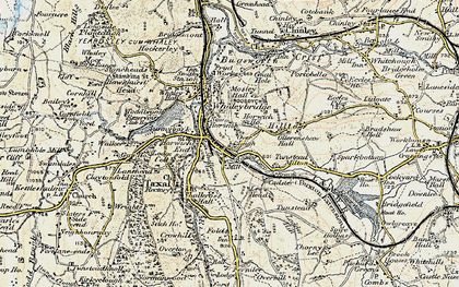 Old map of New Horwich in 1902-1903