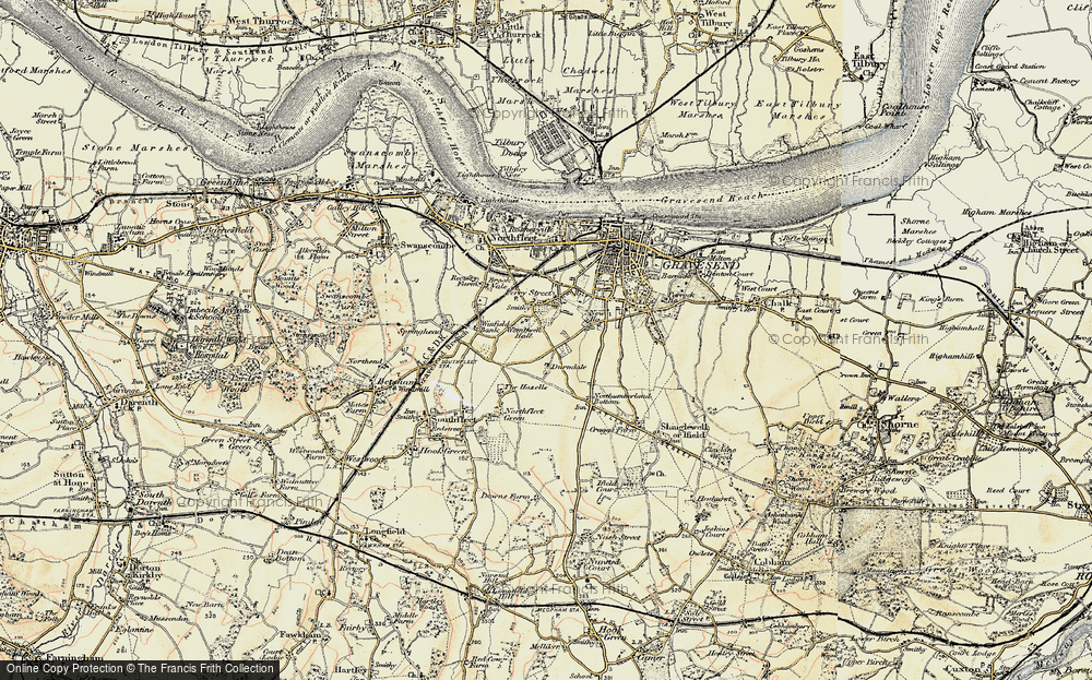 Old Map of New House, 1897-1898 in 1897-1898