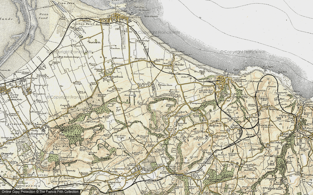 Old Map of New Marske, 1903-1904 in 1903-1904